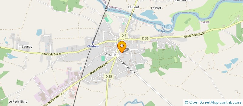 localisation de l'entreprise MONSIEUR NICOLAS BRISSEMORET à DUN-LE-POELIER