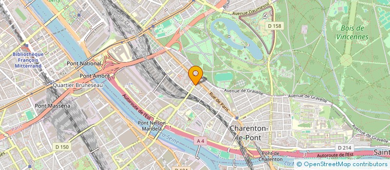 localisation de l'entreprise MONSIEUR NICOLAS BRIVAL  CHARENTON-LE-PONT