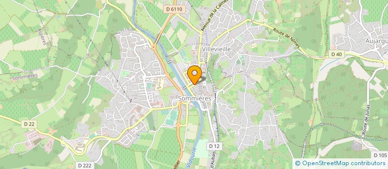 localisation de l'entreprise MONSIEUR NICOLAS BRIZION à SOMMIERES