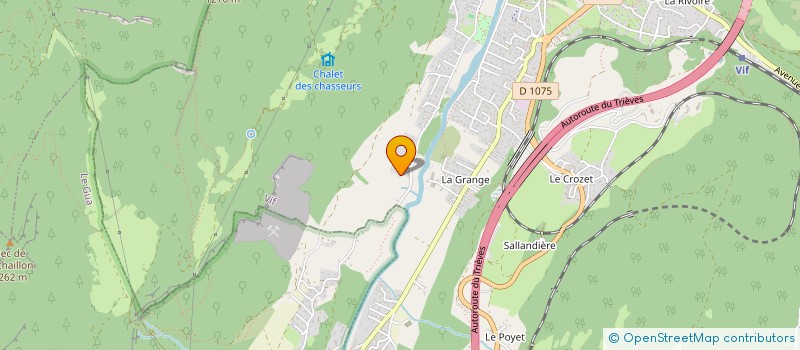 localisation de l'entreprise MONSIEUR NICOLAS BROCHIER-CENDRE  VIF