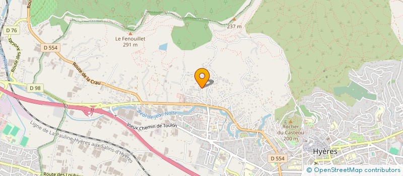 localisation de l'entreprise MONSIEUR NICOLAS BRODNIK à HYERES