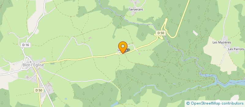 localisation de l'entreprise MONSIEUR NICOLAS BROMONT  BLOT-L EGLISE