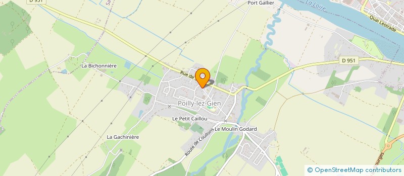 localisation de l'entreprise MONSIEUR NICOLAS BRONDEL à POILLY-LEZ-GIEN