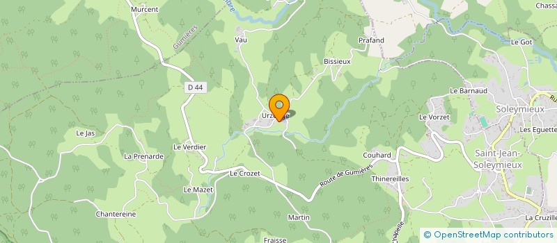 localisation de l'entreprise MONSIEUR NICOLAS BROT  SAINT-JEAN-SOLEYMIEUX