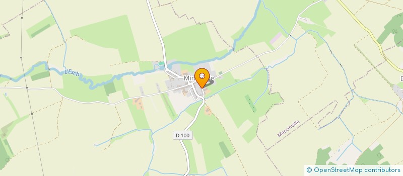 localisation de l'entreprise MONSIEUR NICOLAS BROTONS  MINORVILLE