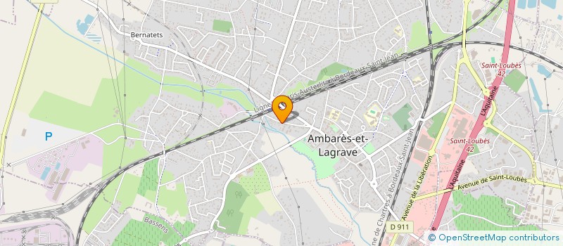 localisation de l'entreprise MONSIEUR NICOLAS BROTTEAUX  AMBARES-ET-LAGRAVE