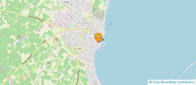 localisation de l'entreprise MONSIEUR NICOLAS BROWN à MARSEILLAN