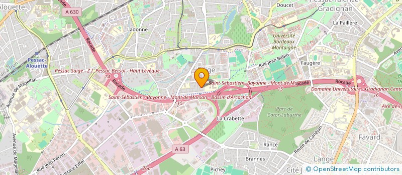 localisation de l'entreprise MONSIEUR NICOLAS BRUEL à PESSAC