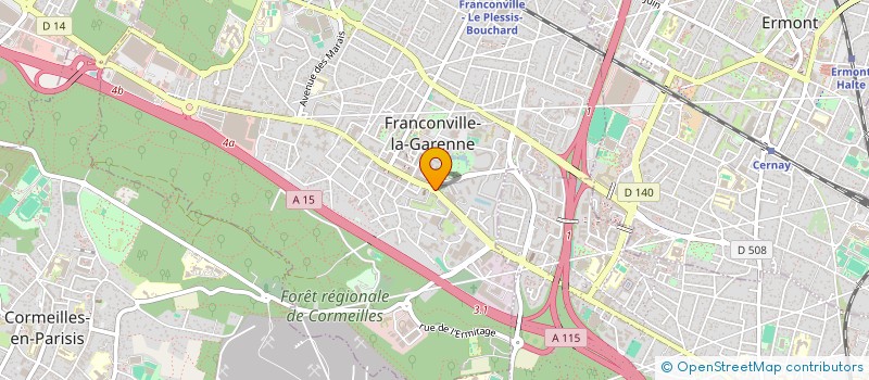 localisation de l'entreprise MONSIEUR NICOLAS BRUN à FRANCONVILLE