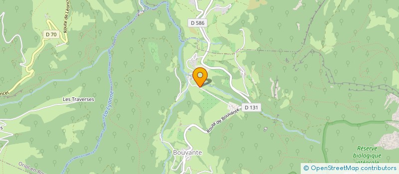 localisation de l'entreprise MONSIEUR NICOLAS BRUN  BOUVANTE