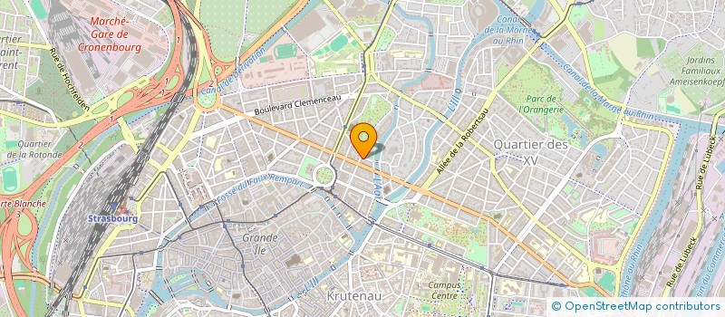 localisation de l'entreprise MONSIEUR NICOLAS BRUN à STRASBOURG