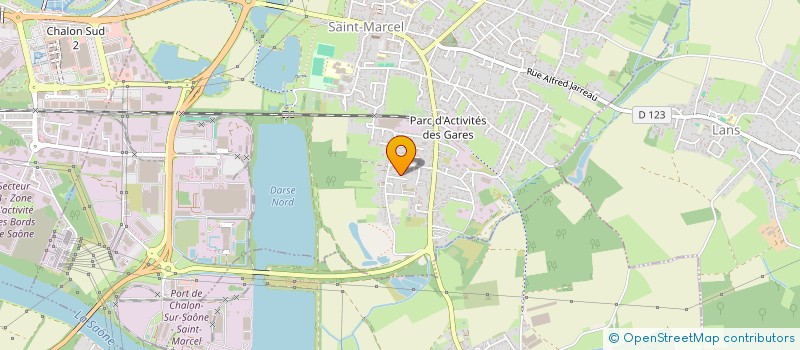 localisation de l'entreprise MONSIEUR NICOLAS BRUN à SAINT-MARCEL