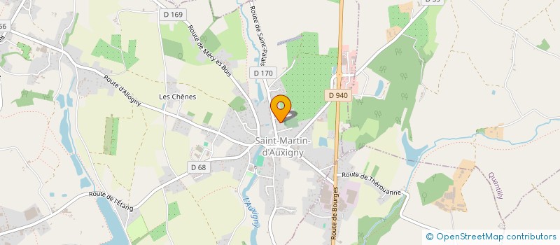 localisation de l'entreprise MONSIEUR NICOLAS BRUN  SAINT-MARTIN-D'AUXIGNY