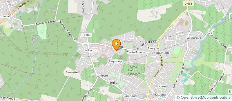 localisation de l'entreprise MONSIEUR NICOLAS BRUN à LEOGNAN