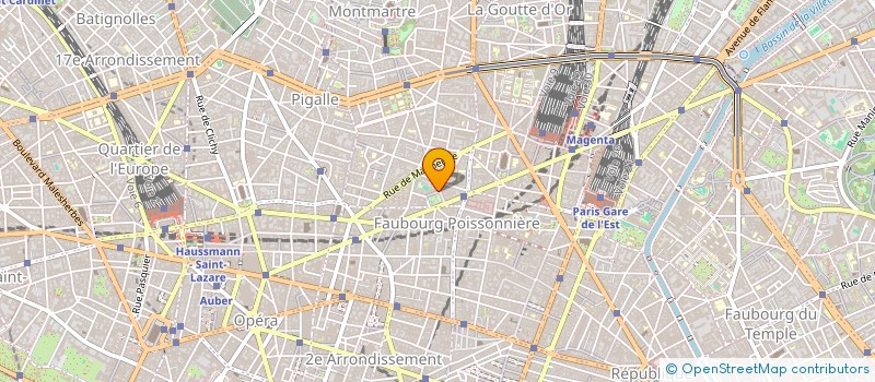 localisation de l'entreprise MONSIEUR NICOLAS BRUNEAU  PARIS