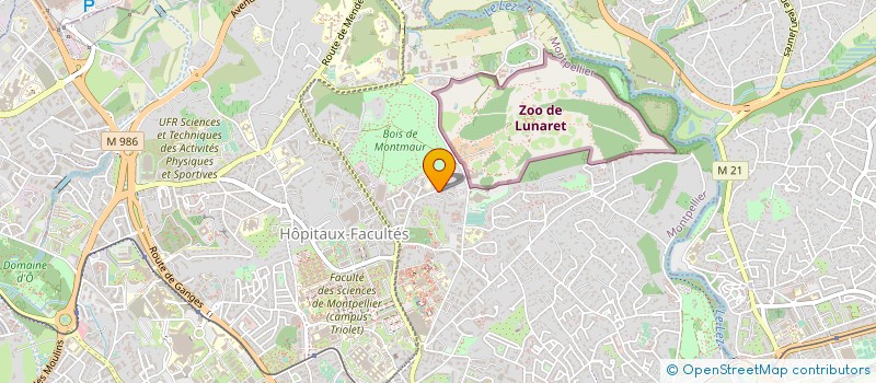 localisation de l'entreprise MONSIEUR NICOLAS BRUNEL à MONTPELLIER