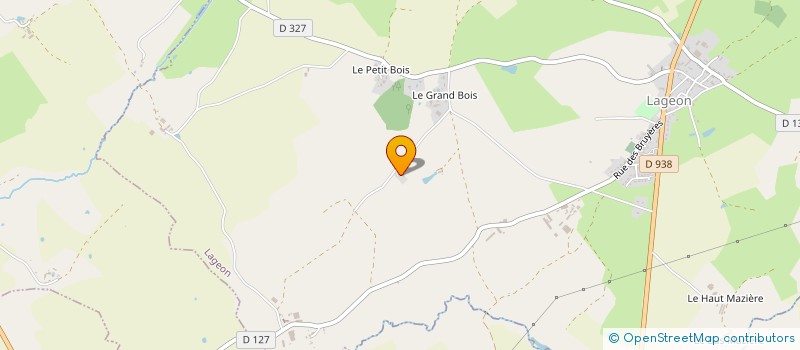 localisation de l'entreprise MONSIEUR NICOLAS BRUNET à LAGEON