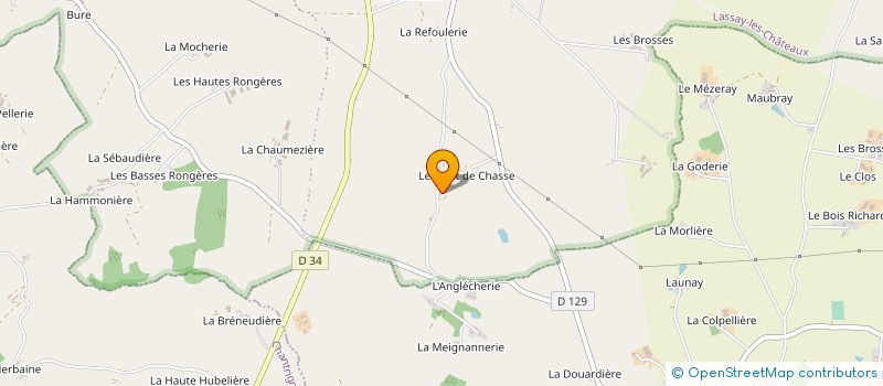 localisation de l'entreprise MONSIEUR NICOLAS BRUNET  LASSAY-LES-CHATEAUX