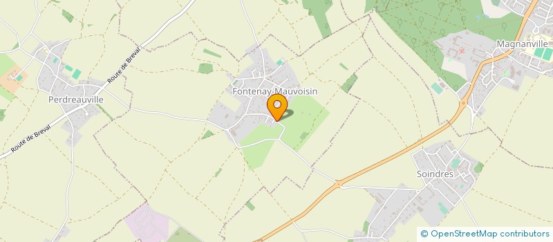 localisation de l'entreprise MONSIEUR NICOLAS BRUNET  FONTENAY-MAUVOISIN