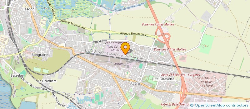 localisation de l'entreprise MONSIEUR NICOLAS BRUNO  AYTRE