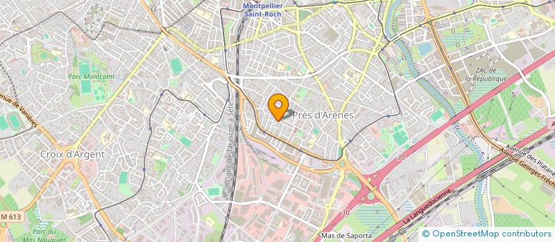 localisation de l'entreprise MONSIEUR NICOLAS BRUNO MARIE RICOME à MONTPELLIER