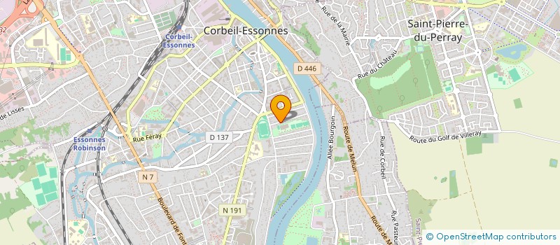 localisation de l'entreprise MONSIEUR NICOLAS BUANNIC à CORBEIL-ESSONNES