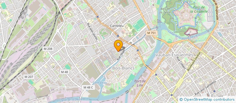localisation de l'entreprise MONSIEUR NICOLAS BUCAMP à LILLE
