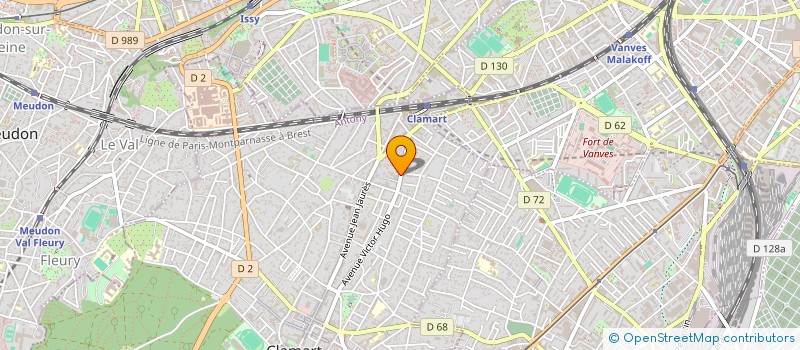 localisation de l'entreprise MONSIEUR NICOLAS BUCKEL à CLAMART