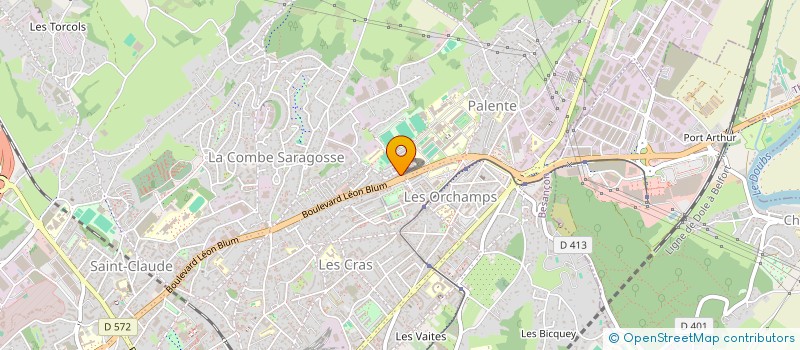 localisation de l'entreprise MONSIEUR NICOLAS BUDI  BESANCON