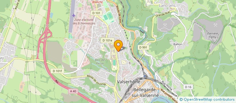 localisation de l'entreprise MONSIEUR NICOLAS BUIL  VALSERHONE