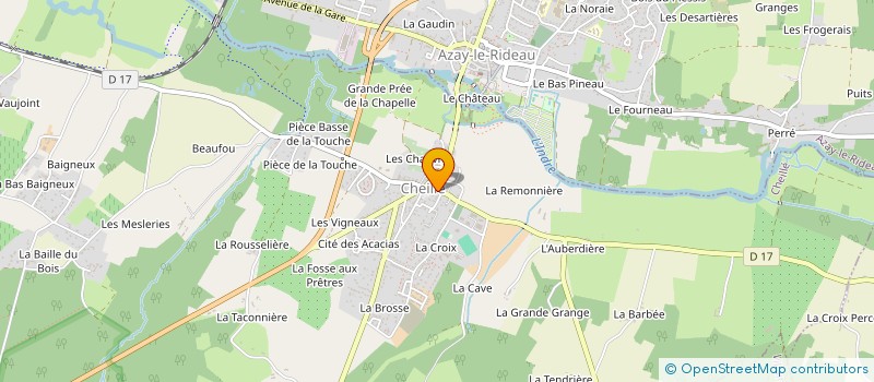 localisation de l'entreprise MONSIEUR NICOLAS BUILLIT à CHEILLE
