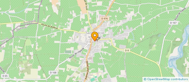 localisation de l'entreprise MONSIEUR NICOLAS BUIRON  SAINTE-CECILE-LES-VIGNES