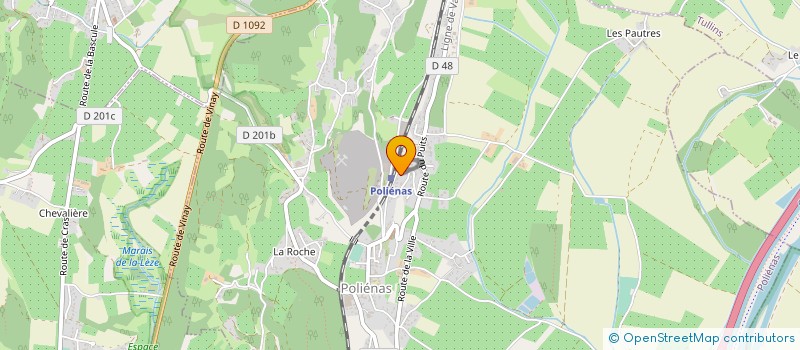 localisation de l'entreprise MONSIEUR NICOLAS BUISSON à POLIENAS