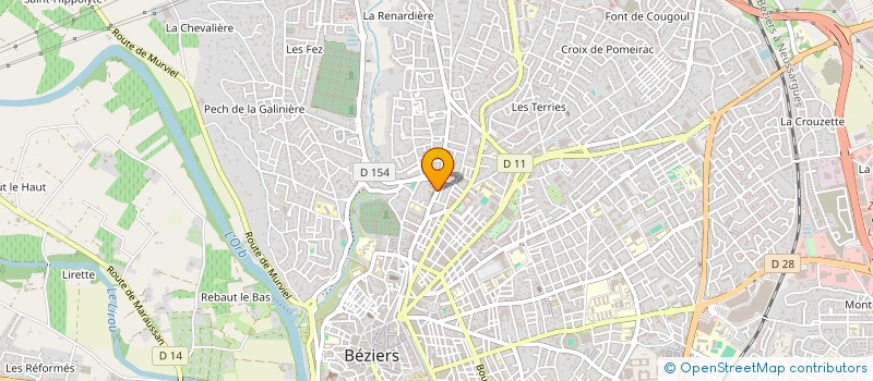 localisation de l'entreprise MONSIEUR NICOLAS BULOT à BEZIERS