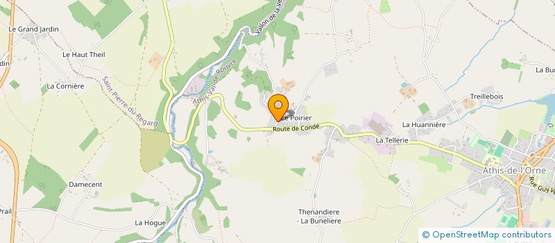 localisation de l'entreprise MONSIEUR NICOLAS BUNEL à ATHIS-VAL DE ROUVRE