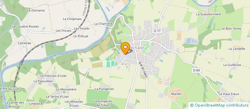 localisation de l'entreprise MONSIEUR NICOLAS BUNEL  PLECHATEL