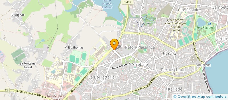 localisation de l'entreprise MONSIEUR NICOLAS BUREL à SAINT-NAZAIRE
