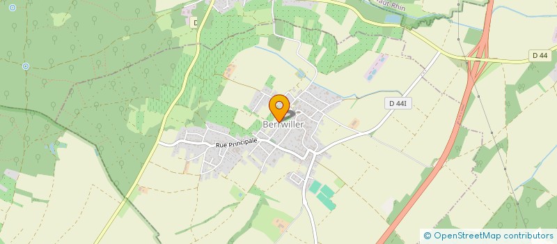 localisation de l'entreprise MONSIEUR NICOLAS BURGER  BERRWILLER