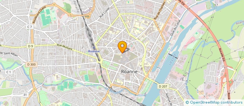 localisation de l'entreprise MONSIEUR NICOLAS BURNICHON  ROANNE