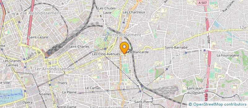 localisation de l'entreprise MONSIEUR NICOLAS BURNOUF à MARSEILLE