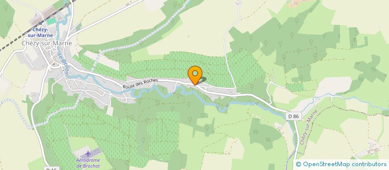 localisation de l'entreprise MONSIEUR NICOLAS BUVRY  CHEZY-SUR-MARNE