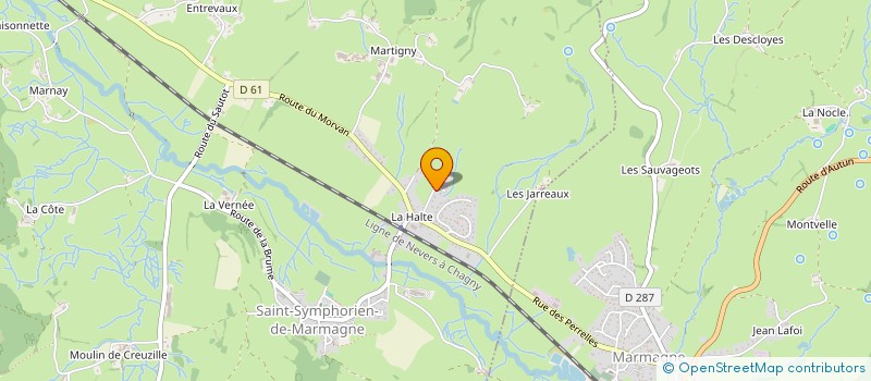 localisation de l'entreprise MONSIEUR NICOLAS CABODI  CHARMOY