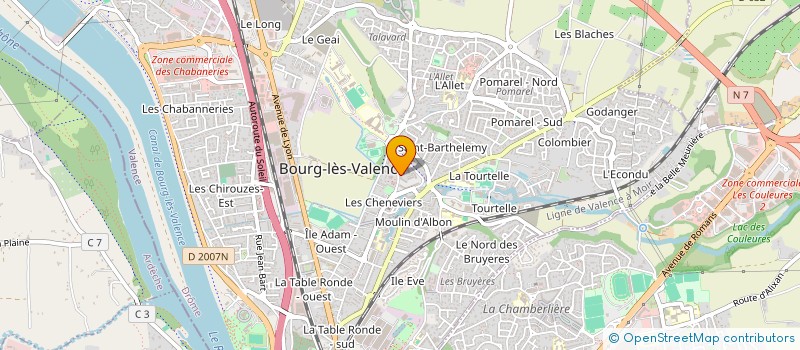 localisation de l'entreprise MONSIEUR NICOLAS CABROL à BOURG-LES-VALENCE