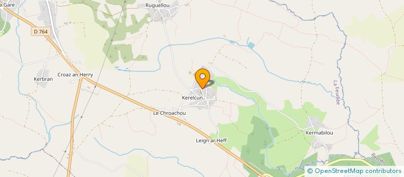 localisation de l'entreprise MONSIEUR NICOLAS CADRAN à LA FEUILLEE