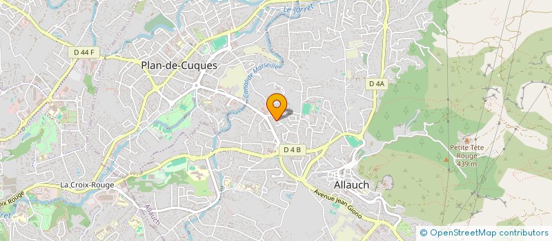 localisation de l'entreprise MONSIEUR NICOLAS CAFAGNA  ALLAUCH