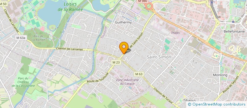 localisation de l'entreprise MONSIEUR NICOLAS CAGNE à TOULOUSE