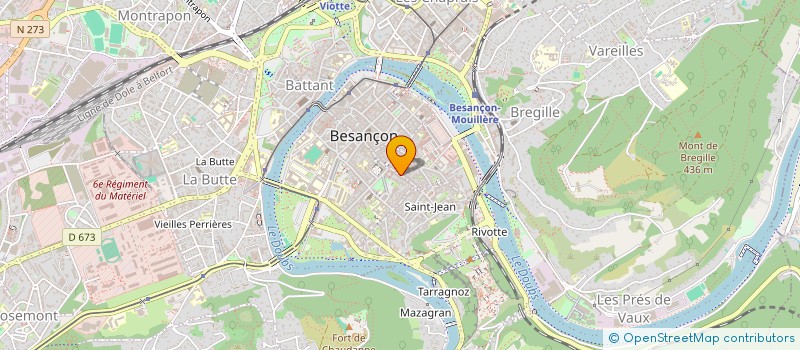 localisation de l'entreprise MONSIEUR NICOLAS CAGNONI à BESANCON
