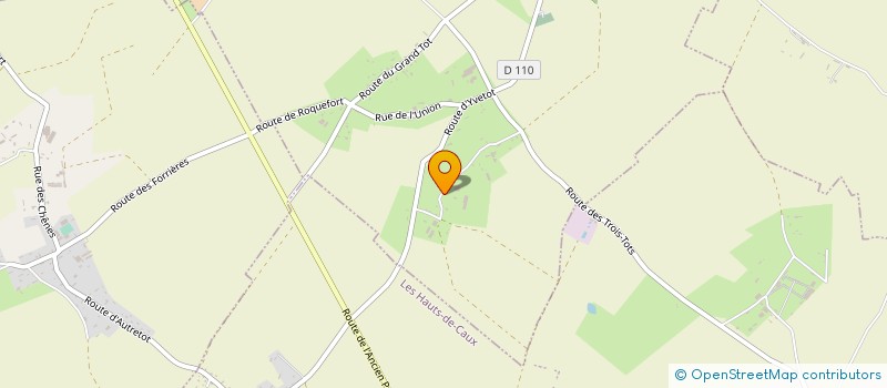 localisation de l'entreprise MONSIEUR NICOLAS CAHARD  HAUTOT-SAINT-SULPICE