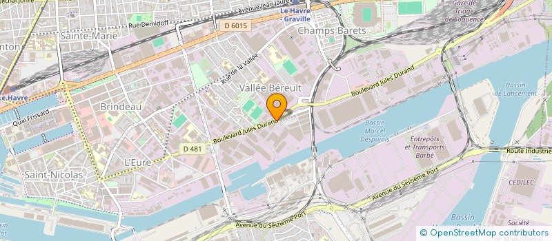 localisation de l'entreprise MONSIEUR NICOLAS CAI à LE HAVRE