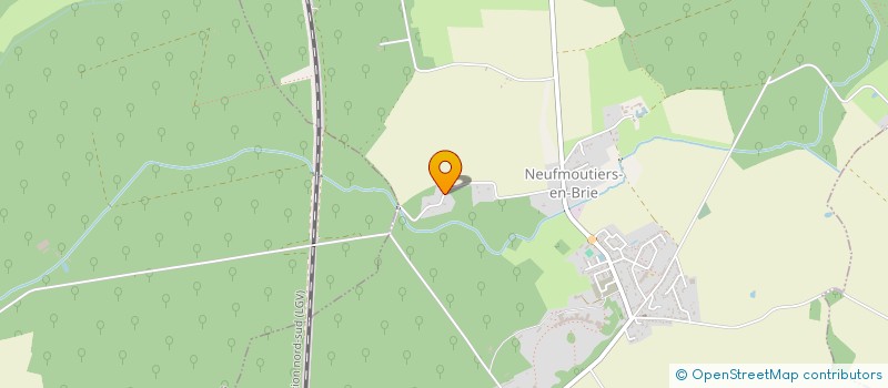 localisation de l'entreprise MONSIEUR NICOLAS CAILLEAU  NEUFMOUTIERS-EN-BRIE